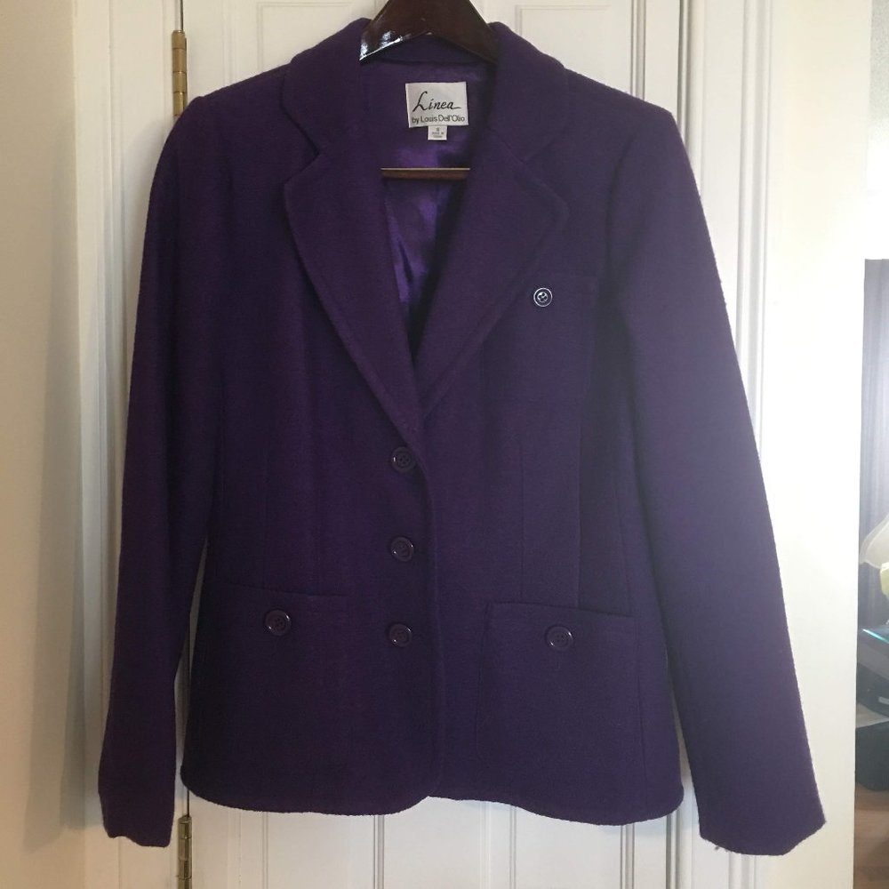 Linea Jacket By Louis Dell'Olio Violet